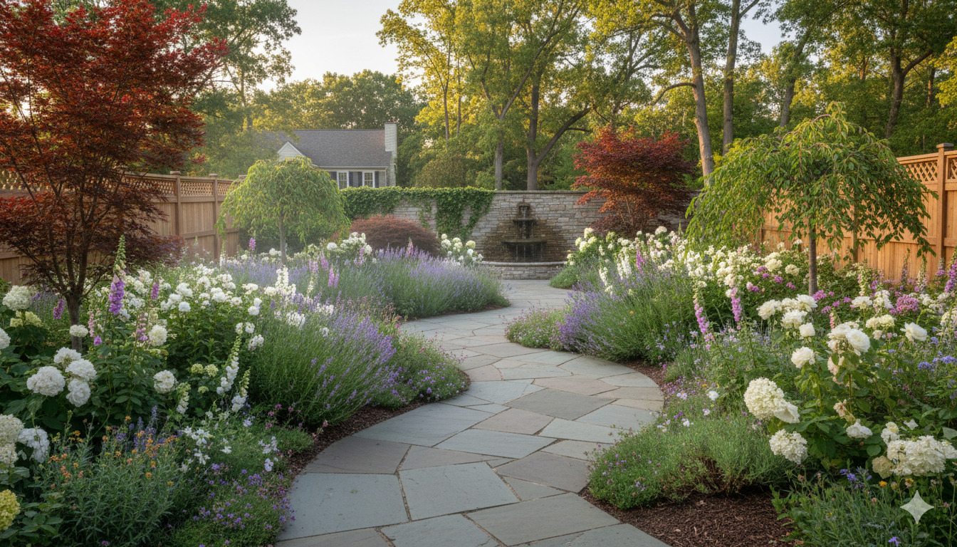 Beautiful garden and planting designs